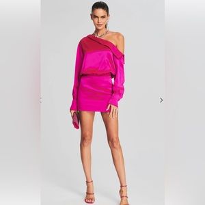 Retrofête ELIO DRESS Neon Pink